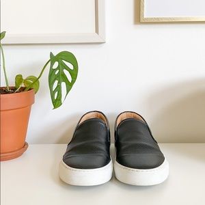 Madewell GREATS leather slip on sneakers